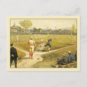Cartão Postal Baseball de Henry Sandham
