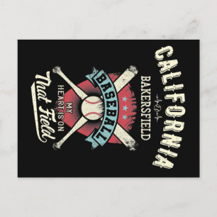 Cartão Postal Baseball em Bakersfield da Califórnia