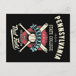 Cartão Postal Baseball na Faculdade de Estado da Pensilvânia