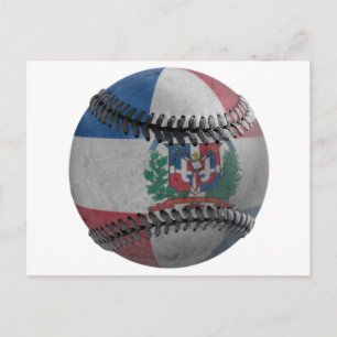 Cartão Postal Baseball na República Dominicana