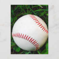 Basebol Branco com Costura Vermelha