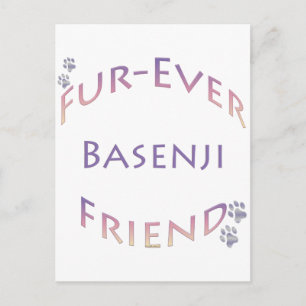 Cartão Postal Basenji Fuere