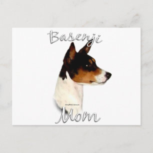 Cartão Postal Basenji Mãe 2