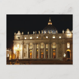 Cartão Postal Basiléia de vaticano à Noite