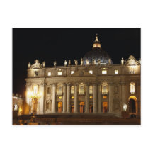 Basiléia de vaticano à Noite