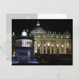 Cartão Postal Basilica de Peter, Estado da Cidade Vaticano -