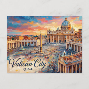 Cartão Postal Basílica de São Pedro Cidade do Vaticano