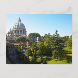 Cartão Postal Basílica de São Pedro, Cidade do Vaticano, Roma, I