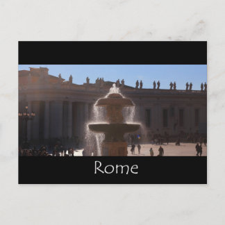 Cartão Postal Basílica de São Pedro no Vaticano - Roma