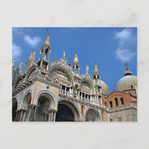 Cartão Postal Basilica San Marco, Veneza
