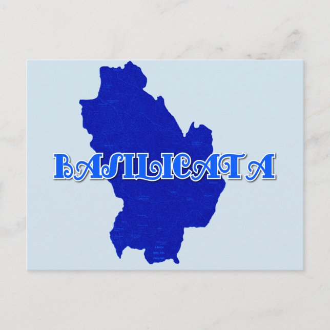 Cartão Postal Basilicata (Frente)