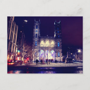 Cartão Postal Basilique Notre-Dame de Montréal