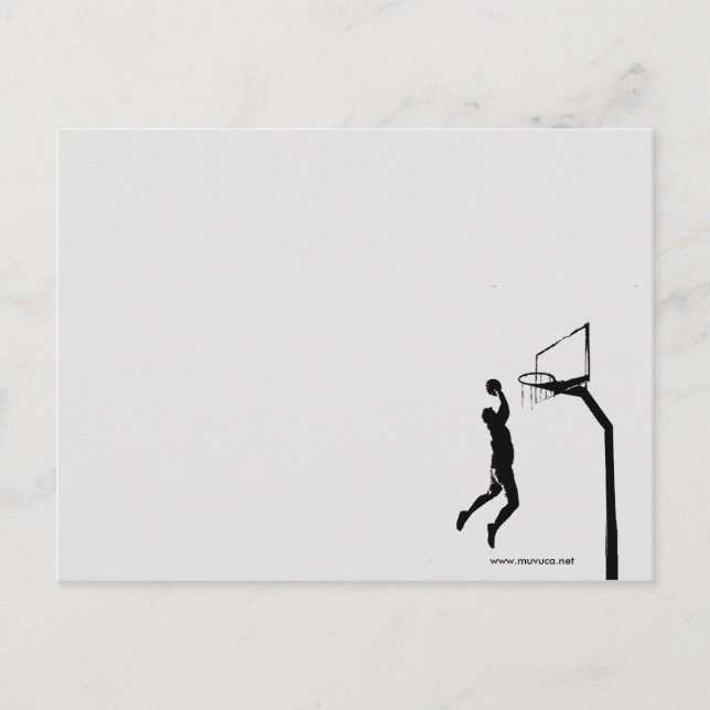 CARTÃO POSTAL BASKETBALL (Frente)