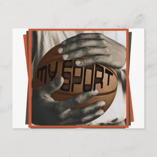 CARTÃO POSTAL BASKETBALL HUG - MEU ESPORTE - PRESENTES