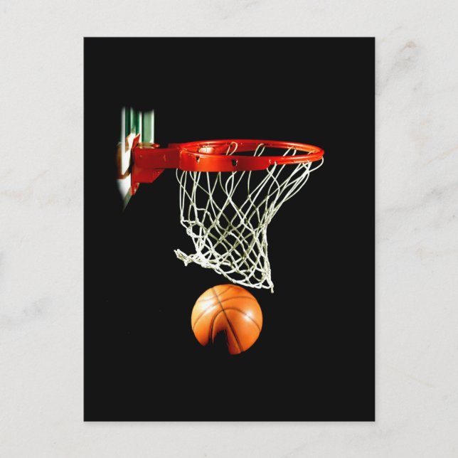 Cartão Postal Basquete (Frente)