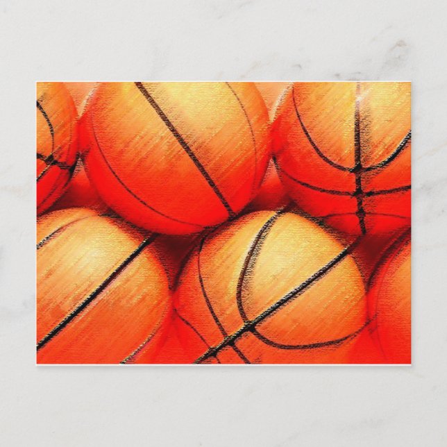 Cartão Postal Basquete (Frente)