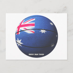 Cartão Postal Basquete da Austrália