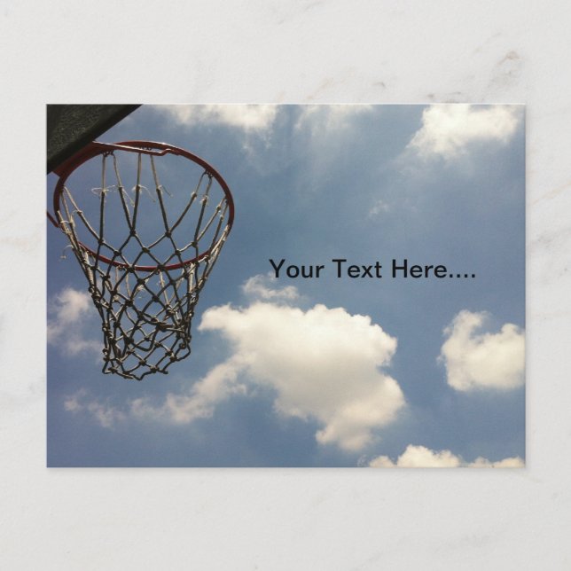Cartão Postal Basquete Verão (Frente)