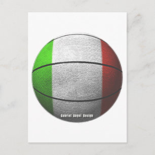 Cartão Postal Basquetebol Itália