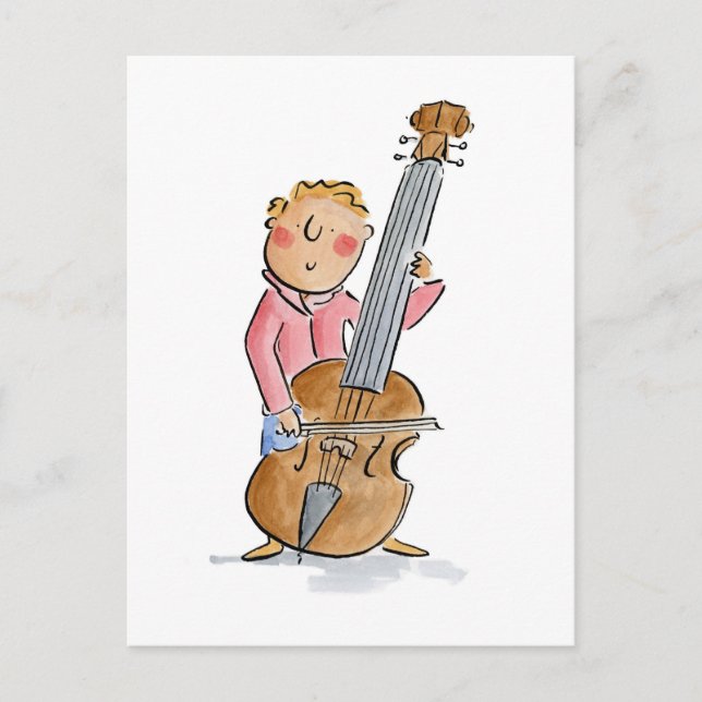 Cartão Postal Bass Duplo (Frente)