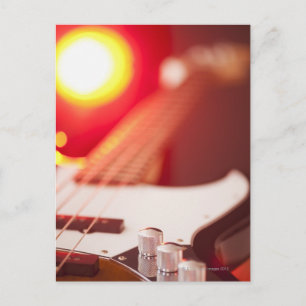 Cartão Postal Bass Guitar