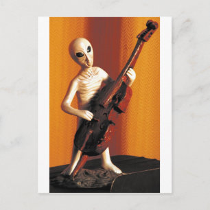 Cartão Postal Bass-ics Alienigenas