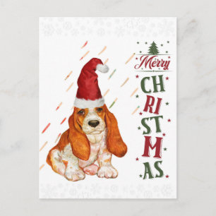 Cartão Postal Bassett Hound Cachorro Cachorro