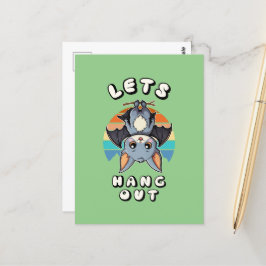 Cartão Postal Bat Bonito Travando e Retrospectivo Sunset | Vamos