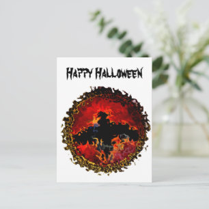 Cartão Postal Bat de Arte Animal