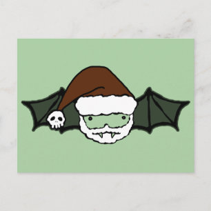Cartão Postal Bat de Papais noeis Vampiros