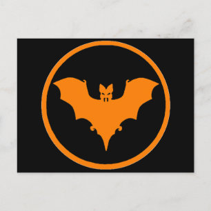 Cartão Postal Bat Moon