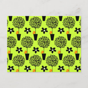 Cartão Postal Bat Topiary