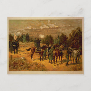 Cartão Postal Batalha da Guerra Civil Americana de Chattanooga