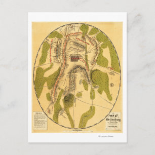 Cartão Postal Batalha de Gettysburg 7