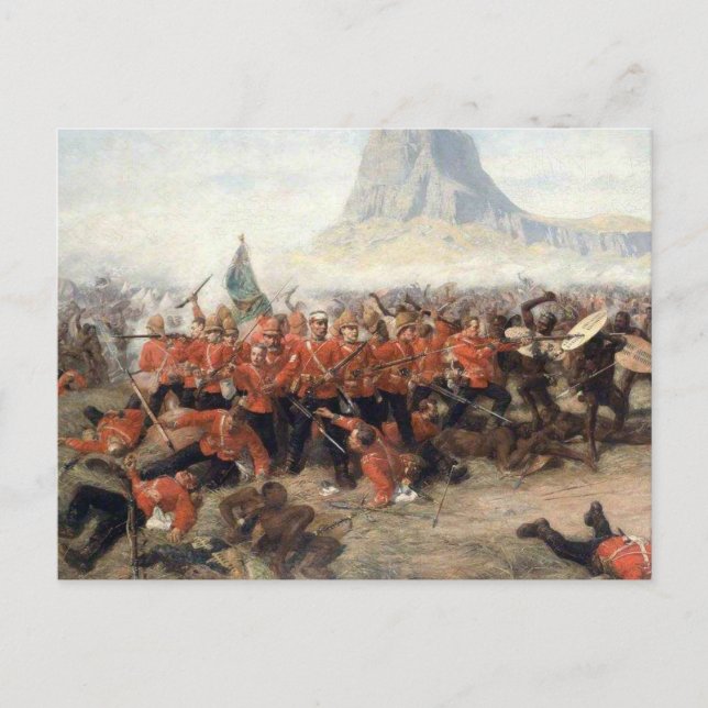 Cartão Postal Batalha de Isandlwana (Frente)