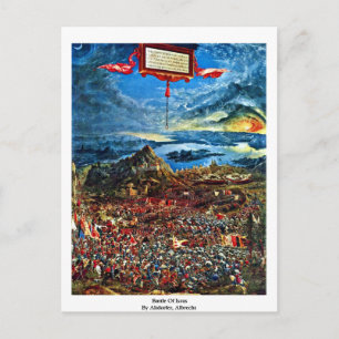 Cartão Postal Batalha De Issus Por Altdorfer, Albrecht