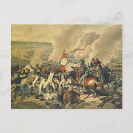 Cartão Postal Batalha de Leipzig