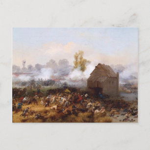 Cartão Postal Batalha de Long Island