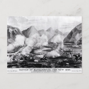 Cartão Postal Batalha de Sacramento