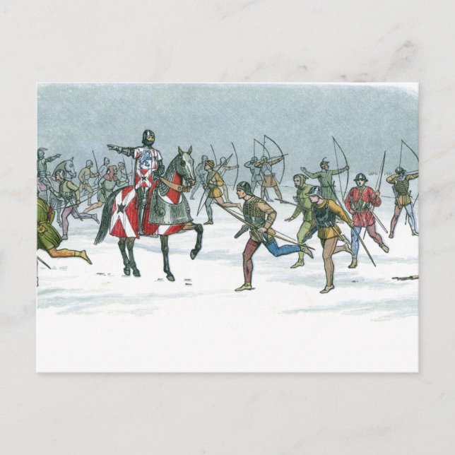 Cartão Postal Batalha de Towton 1461 (Frente)