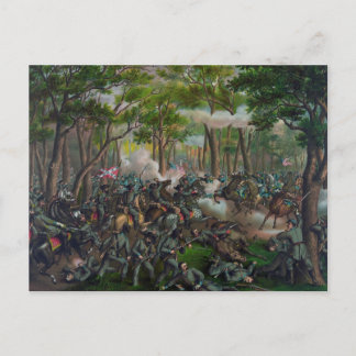 Cartão Postal Batalha de Wilderness