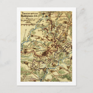 Cartão Postal Batalha do Tribunal da Pensilvânia