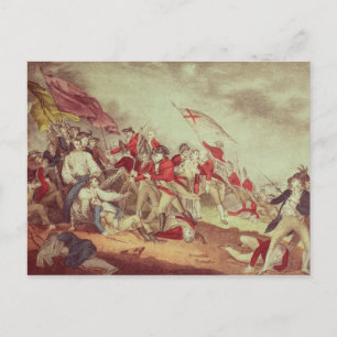Cartão Postal Batalha em Bunker's Hill