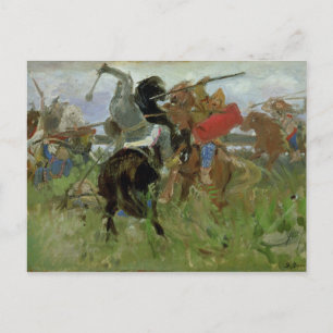 Cartão Postal Batalha entre os citianos e os