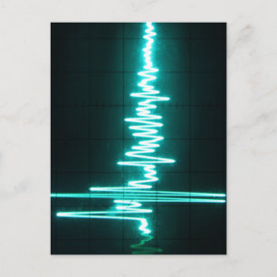 Cartão Postal Bater no coração - ECG