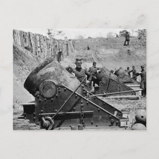 Cartão Postal Bateria Mortar Yorktown, 1860