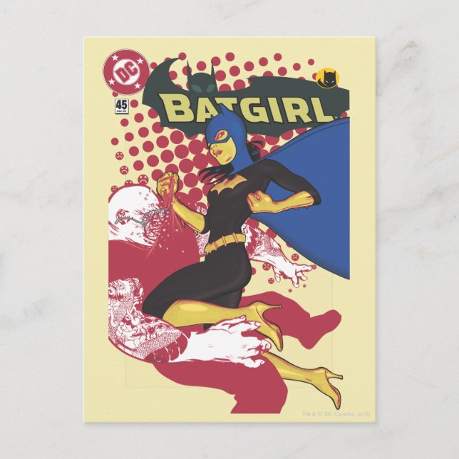Cartão Postal Batgirl (Frente)