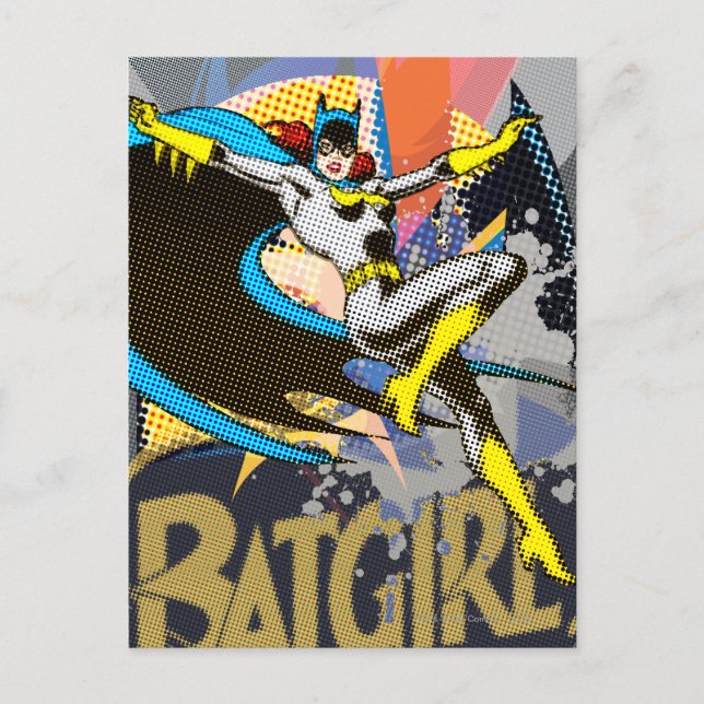 Cartão Postal Batgirl Médio Air (Frente)