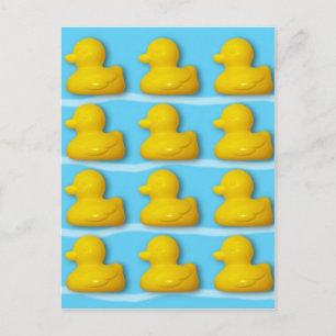 Cartão Postal Bath Ducks