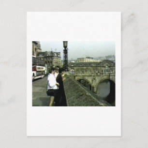 Cartão Postal Bath England 1986 snap11240a jGibney O MUSEUM Za